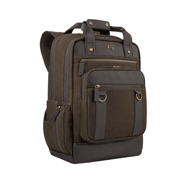Solo Brown Crosby Backpack Sale - Image 3