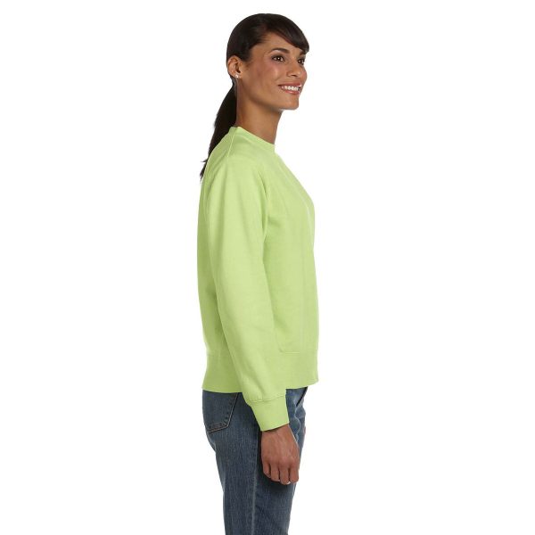 Comfort Colors Women s Celedon 9.5 oz. Crewneck Sweatshirt Supply - Image 3