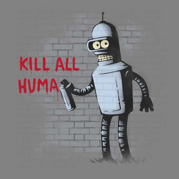 Kill All Humans - Tote Bag Hot on Sale - Image 2