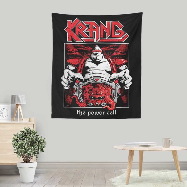 KRANG X KREATOR - Wall Tapestry For Cheap - Image 4