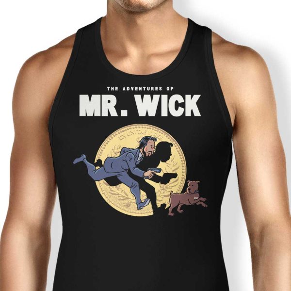 The Adventures of Mr. Wick - Tank Top For Cheap