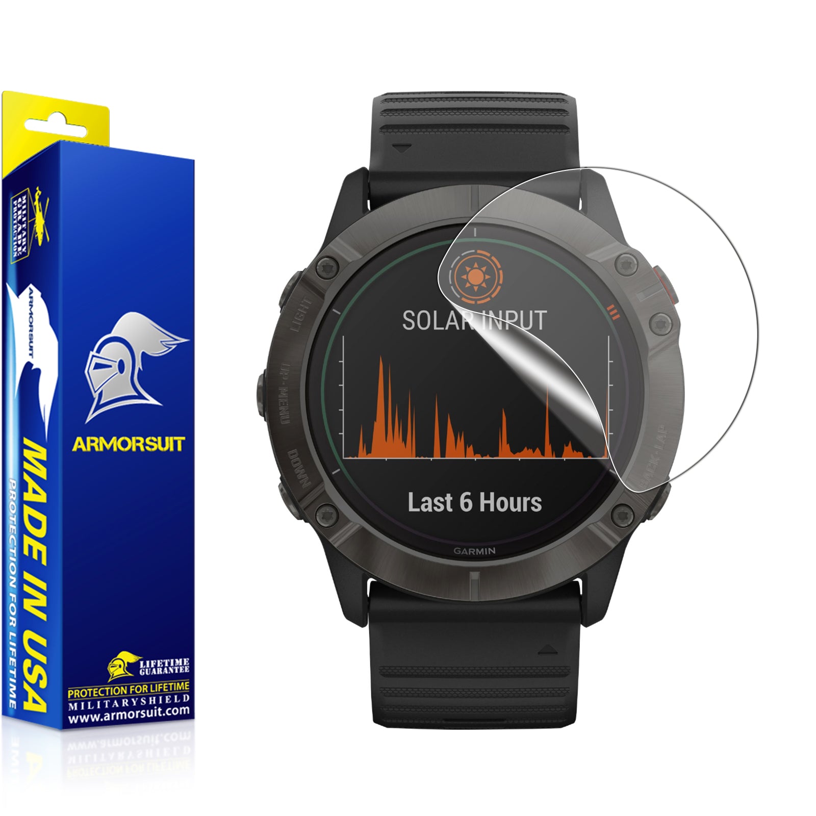 [6-Pack] Garmin Fenix 6   6 Pro   6 Sapphire  6 Pro Solar Screen Protector Matte Sale